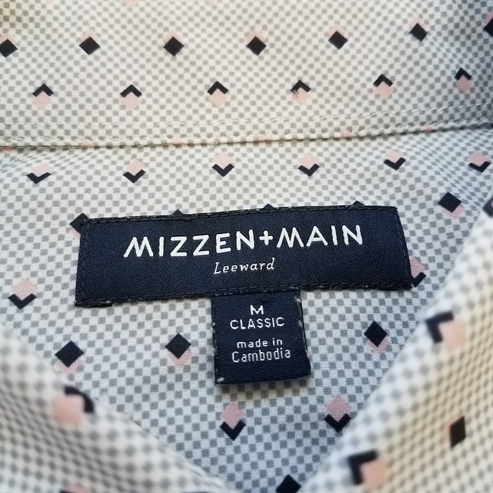 Mizzen + Main Classic Leeward Diamond Dress Shirt - Picture 6 of 8